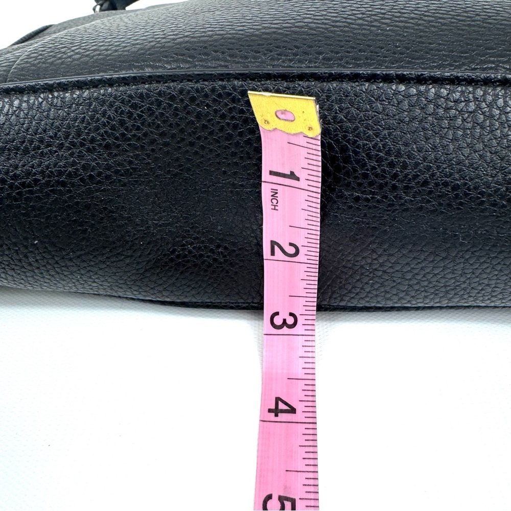 Foley + Corinna Dione Satchel in black liberated vegan leather - Picture 7 of 13